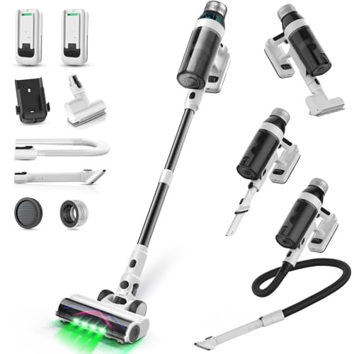 NuYupo Cordless Vacuum Cleaner with Dual Batteries