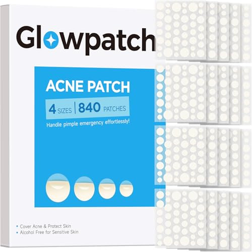 Acne Pimple Patch (840 Counts 4 Sizes)