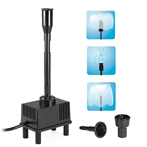 Fountain Pump with LED Lights