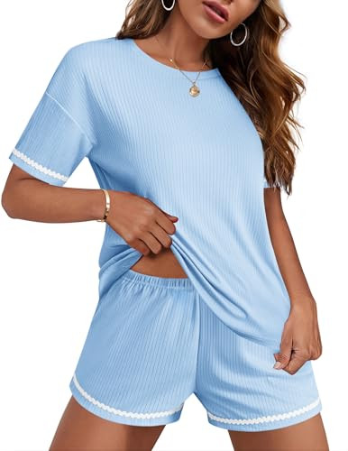 Ekouaer Pajama Set for Women