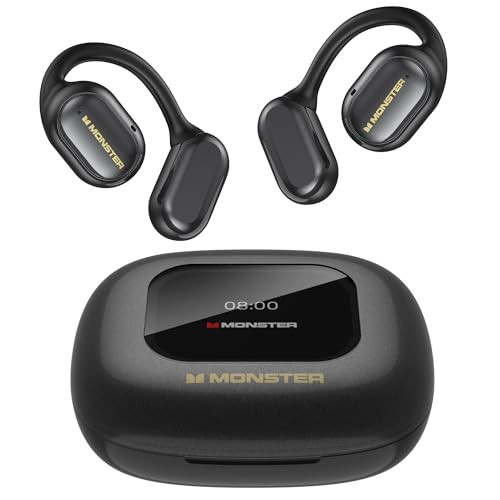 Monster Open Ear Headphones Touch Screen Earbuds