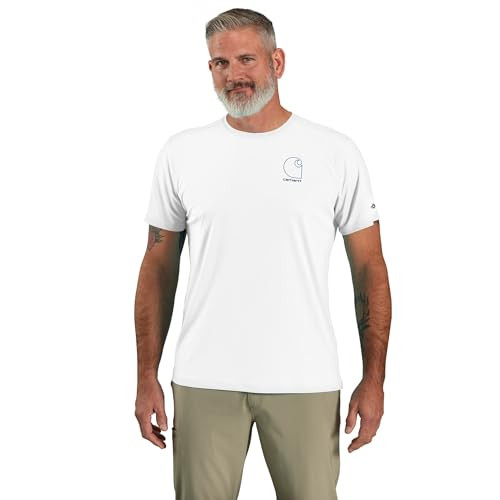 Carhartt Men's Force Sun Defender Lightweight Short-Sleeve Lo