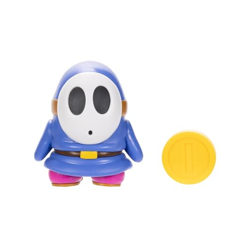Nintendo Super Mario Blue Shy Guy Poseable Figure