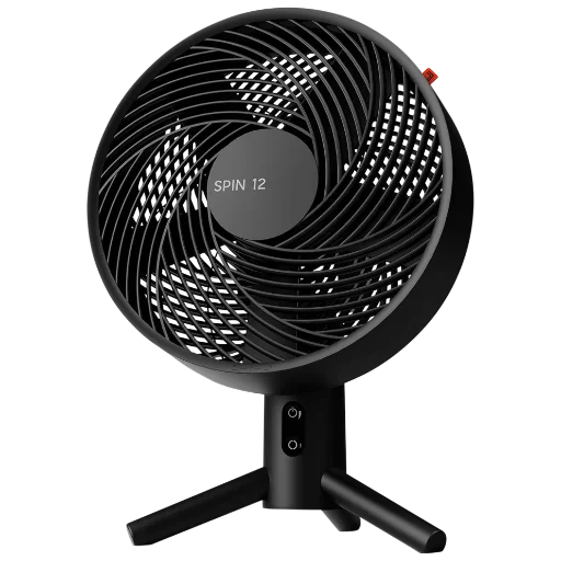 Sharper Image by Vornado SPIN 12" Oscillating Desktop Fan