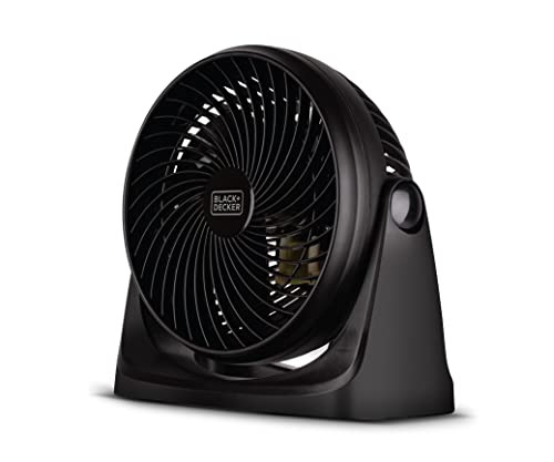 Black+Decker Portable 3-Speed Desktop Turbo Fan