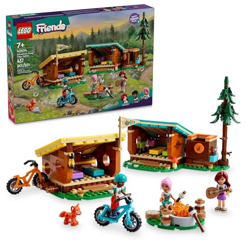 LEGO Friends Adventure Camp Cozy Cabins Building Kit