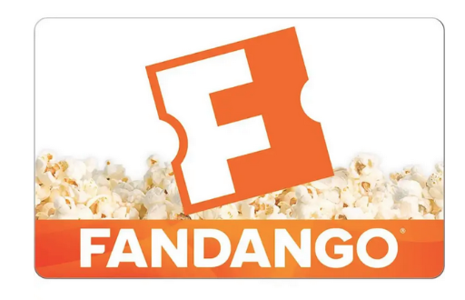 Fandango $50 Digital Gift Card