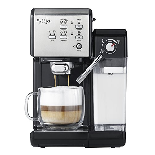 Mr. Coffee Programmable Espresso & Cappuccino Machine