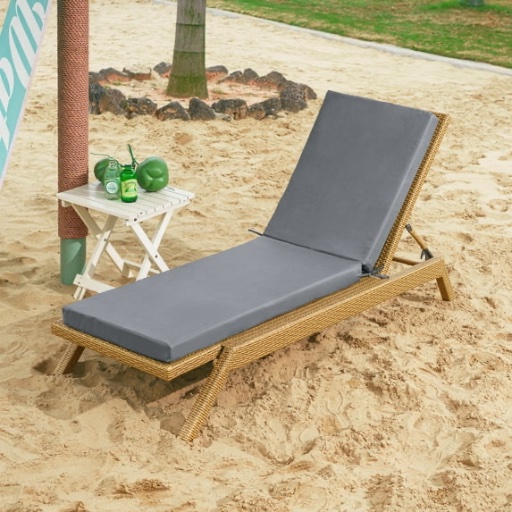 YEERSWAG Outdoor Recliner Chaise Lounge Cushion