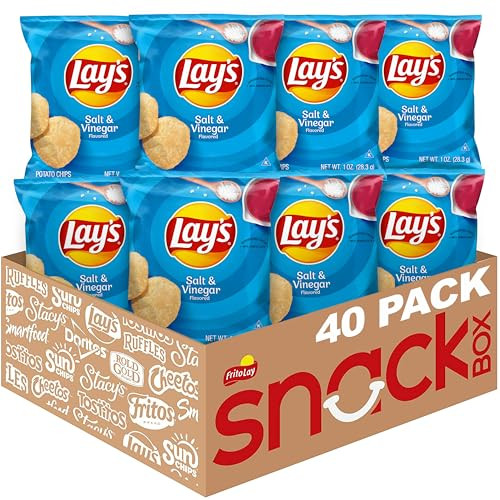Lay's Salt & Vinegar Flavored Potato Chips