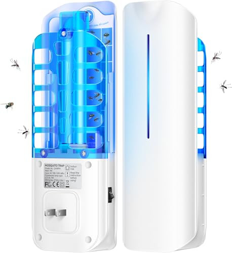 Burlan Flying Insect Trap Plug-in Mosquito Bug Zapper
