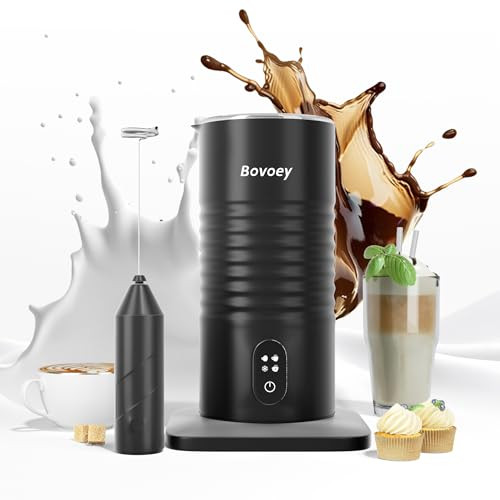 4 In 1 Electric Milk Frother & Steamer Handheld Set