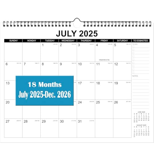 ZTX Wall Calendar 2025-2026