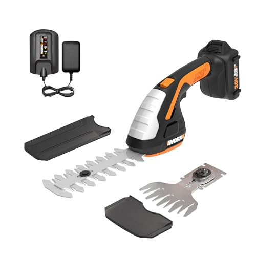 WORX 20V Hedge, Grass & Shrub Trimmer with Battery
