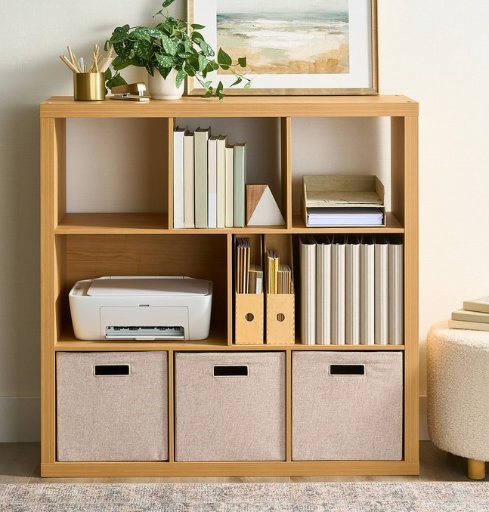 Better Homes & Gardens 6-Cube Organizer w/ Storage Cubbies