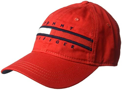 Tommy Hilfiger Men's Cotton Avery Adjustable Baseball Cap
