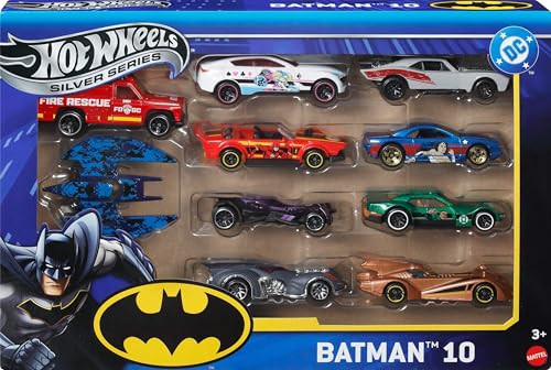 Hot Wheels Batman-Themed 10-Pack
