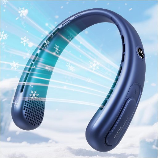 SITERGOFAN Neck Fan W/4000 mAh Battery