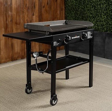 Blackstone 28-inch Flat Top 2 Burner Gas Grill Griddle