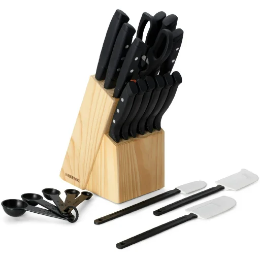Farberware Never Needs Sharpening Stainless Steel Knife Set