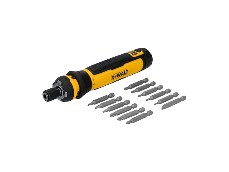 DEWALT 4V USB Rechargeable Cordless Screwdriver w/ 12-Piece Bit Set & LED Light Deal