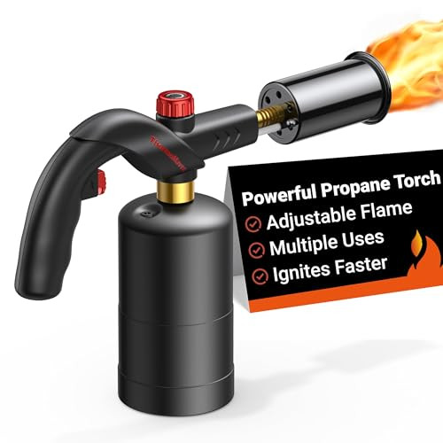 ThermoMaven Propane Torch w/ Adjustable Flame