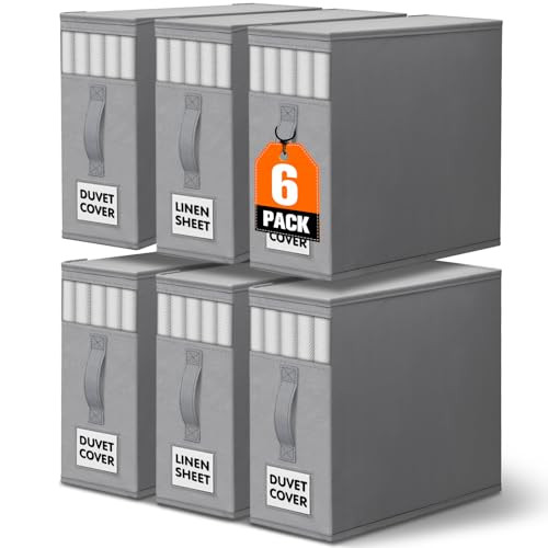 Bed Sheet and Comforter Organizers