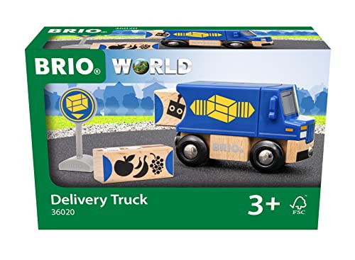 BRIO World Delivery Truck Train Set Accessory