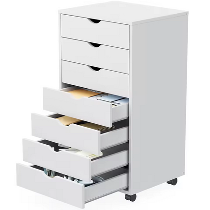 JHK 7 Drawer Chest Dressers Nightstand Storage Cabinet