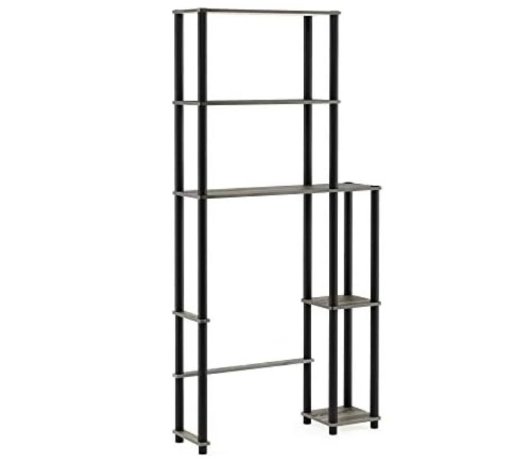 Furinno Turn-N-Tube Over The Toilet Storage Organizer Rack