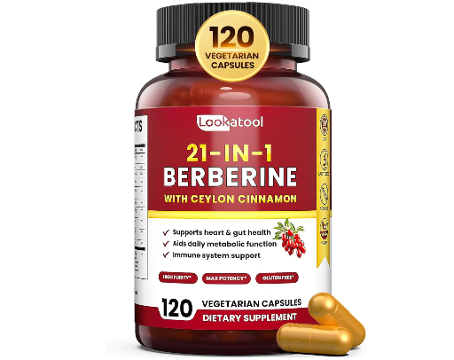 21-in-1 Berberine Supplement with Ceylon Cinnamon
