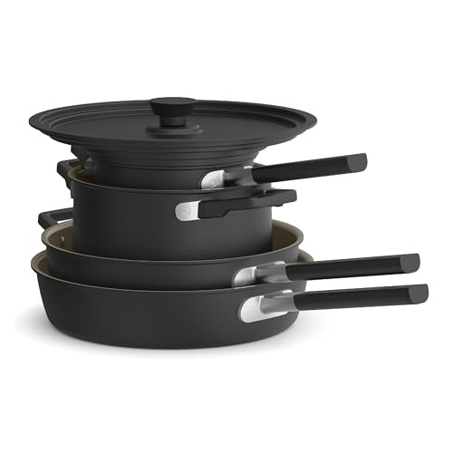 bella 9 Piece StoreMore Cookware Set
