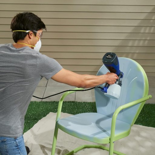 HomeRight Quick Finish Max HVLP Paint Sprayer w/ 28-Oz Container