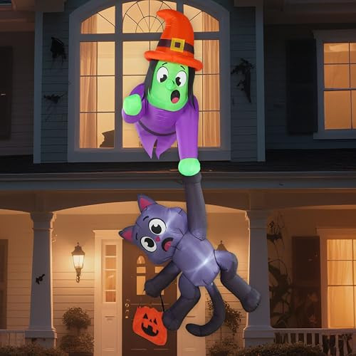 JOYIN 8FT Halloween Inflatable Roof Decoration