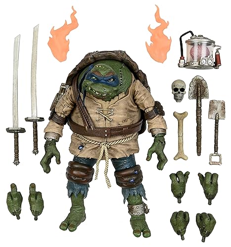 NECA Universal Monsters TMNT 7" Scale Action Figure - Ultimate Leonardo Hunchback Deal