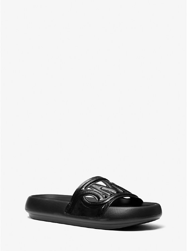 Michael Kors Splash Leather Slides