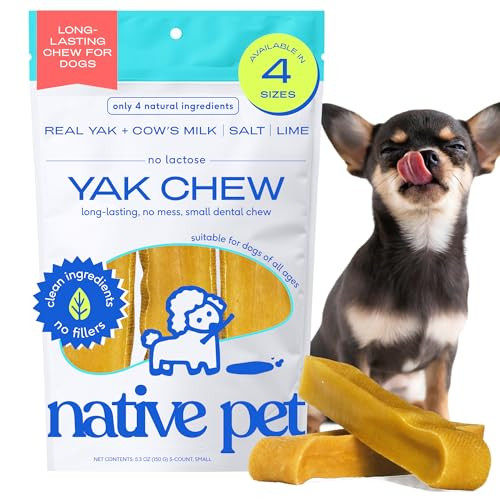 Native Pet Yak Cheese Dog Chews (Small)