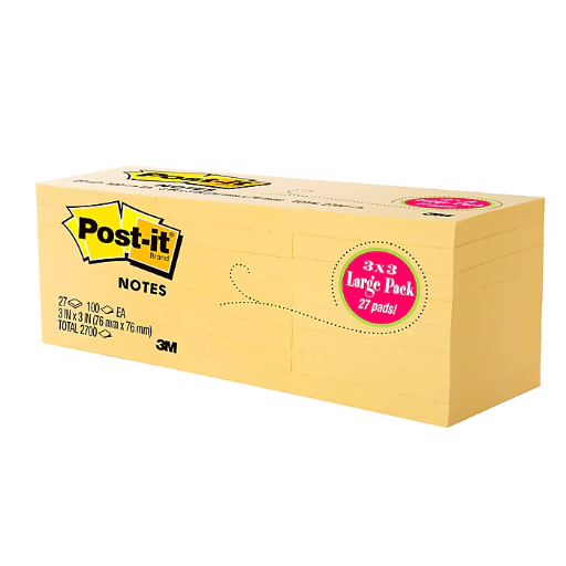 Post-it Notes Canary Collection 27-Pack