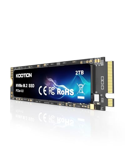 KOOTION 2TB NVMe Internal SSD PCIe 4.0