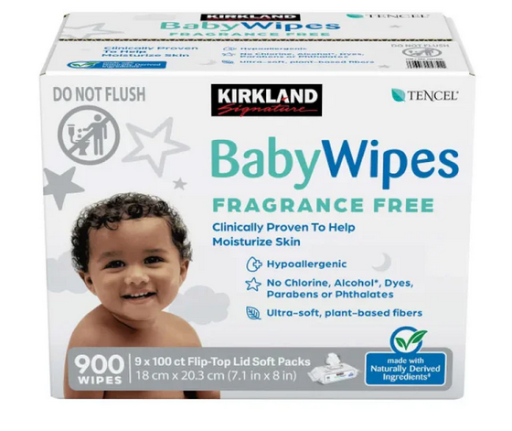 Kirkland Signature Baby Wipes (Fragrance Free)