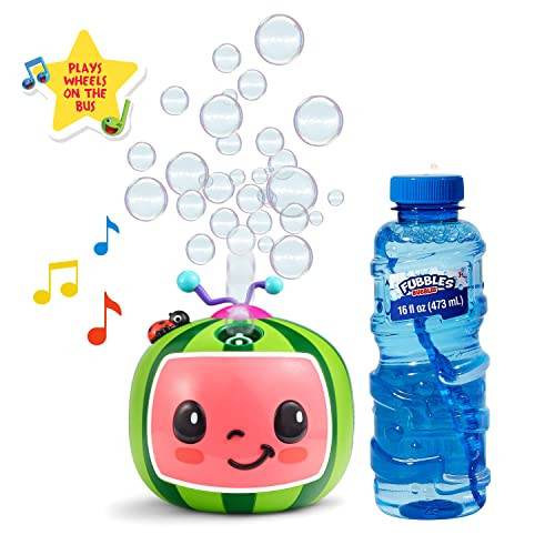 CoComelon NO Spill Musical Bubble Machine