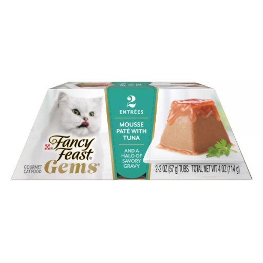 2-Pack Fancy Feast Gems All Ages Wet Cat Food