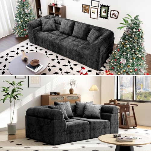 Modular Sectional Cloud Couch Sleeper Sofa Bed with Chaise Deal