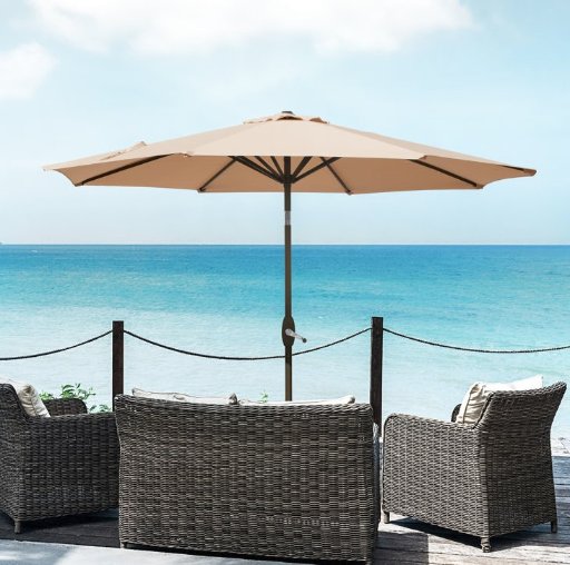 The Twillery Co. Pierpoint 9' Market Umbrella