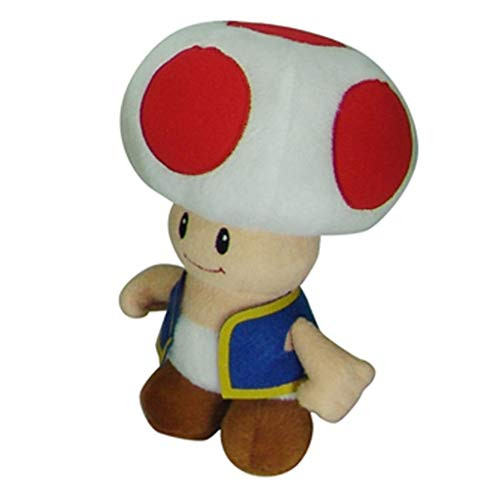Little Buddy Super Mario All Star Collection Toad Stuffed Plush