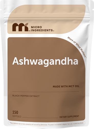 Ashwagandha with Black Pepper and Bioperine for Absorption