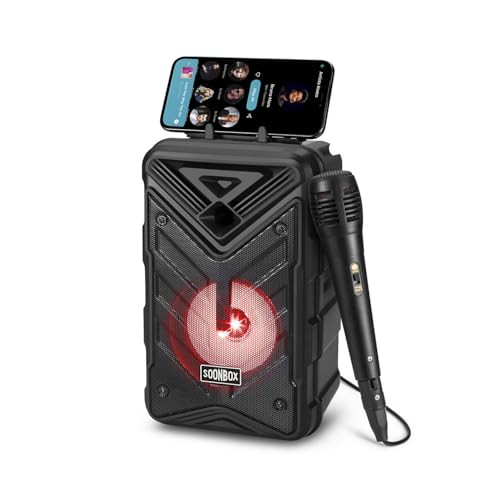 Portable Bluetooth Karaoke Speaker with Microphone