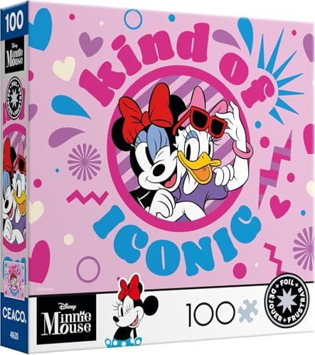 Minnie Mouse Foil Puzzle, 100 Pcs.