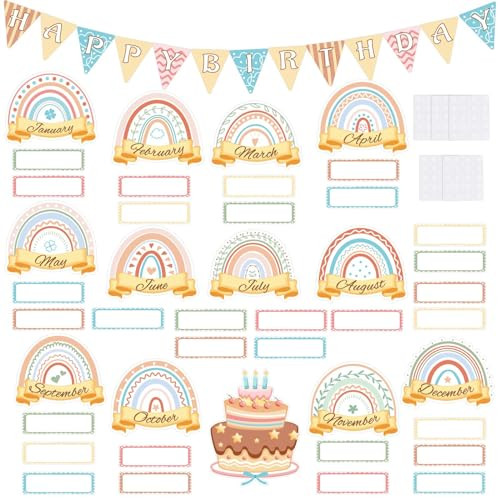 Boho Classroom Birthday Decor