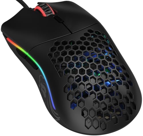 Glorious Model O Wired Gaming Mouse 67g Superlight Honeycomb Design - Matte Black Deal